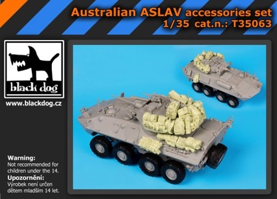 Black Dog T35063 1/35 Autralian ASLAV accessories