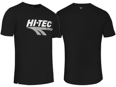 HI-TEC T-Shirt Koszulka MĘSKA RETRO Czarny