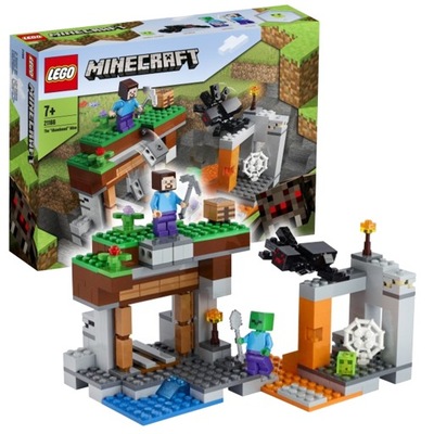 LEGO Klocki Minecraft Opuszczon kopalnia Maincraft