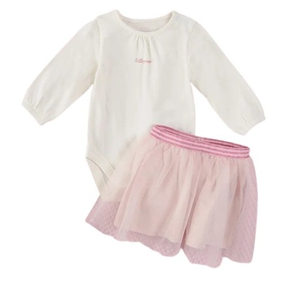 Komplet body spódniczka 86 cm 12-18 m KSIĘŻNICZKA