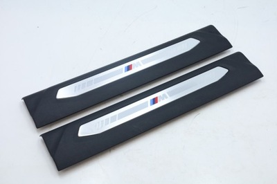 Молдинг накладки порогові перед bmw f44 m-pakiet фото №1