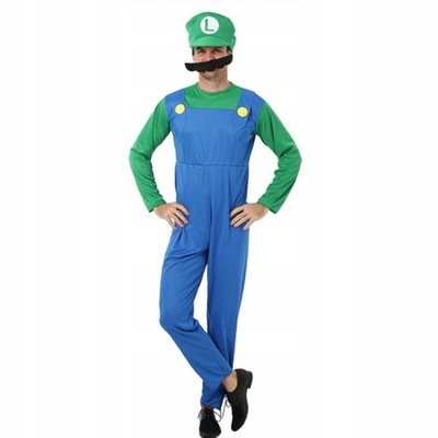 Strój kostium Luigi Mario Bros. Nintendo L