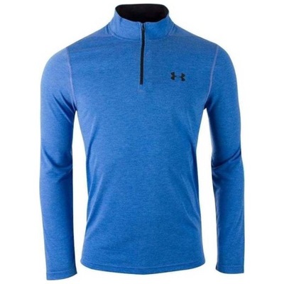 BLUZA UNDER ARMOUR THREADBORNE FITTED 1/4 ZIP MEN BLUE XL