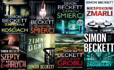 Zagubiony Simon Beckett pakiet 8 książek