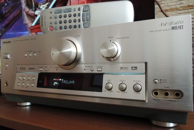 TECHNICS SA-DA10 Amplituner 5 x 100 W, pilot, IDEAŁ