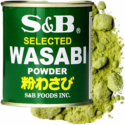 Wasabi w Proszku 30g S&B Puszka SUSHI Japonia