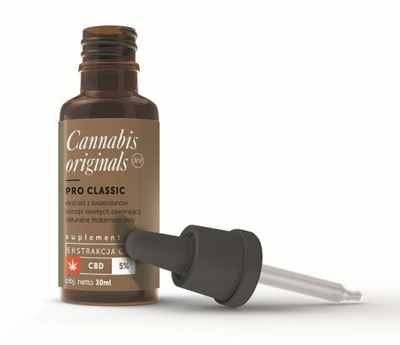 Olejek CBD CO2 BIO 5% 30 ml Cannabis Sativa