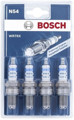 BUJÍAS DE ARRANQUE BOSCH WR78X E11349  