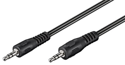 Kabel przewód audio AUX 3,5mm stereo płaski 5m