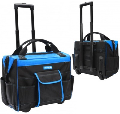 TORBA walizka NARZĘDZIOWA plecak na kółkach monterska 10 kieszeni HOEGERT