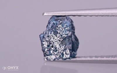 Diament błękitna bryłka 7x5,5 mm