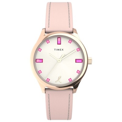 Zegarek Damski Timex TW2V95800 CYRKONIE różowy