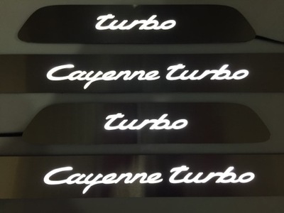 BRIDAS AL UMBRALES DIODO LUMINOSO LED PORSCHE CAYENNE TURBO  