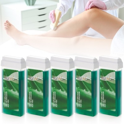 Depilacja 4+1 gratis WOSK w rolce ItalWax Aloe