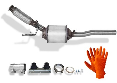 Vw multivan t5 2.0 tdi 4motion 4x4 2009-2016 фильтр dpf fap 7e0254800dx фото №1