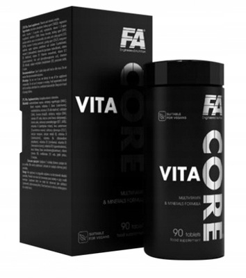F.A. CORE VITA 90 tab - Wzmacniający suplement diety