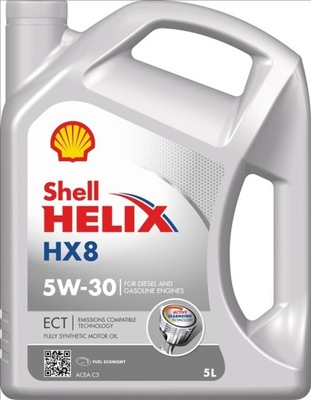 Olej silnikowy Shell Helix HX8 ECT 5 l 5W-30