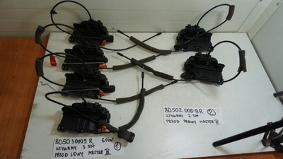 Замок двері перед лівий tylko ! правий відсутній!! renault master iii фото №1