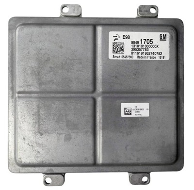Блок управления opel mokka 55491705 395357783 e98 + программирование фото №1
