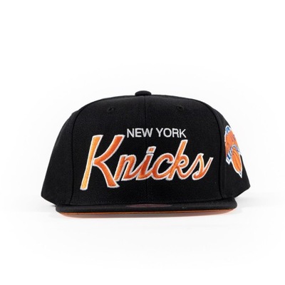 Czapka Mitchell & Ness NBA Team Script 2.0 Snapback New York Knicks