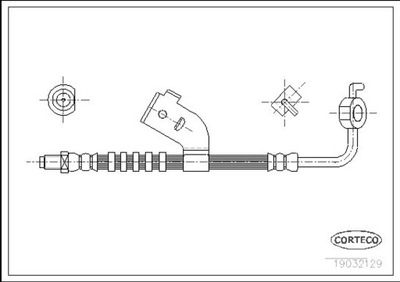 FIL DE FREIN FLEXIBLE FORD - milautoparts-fr.ukrlive.com