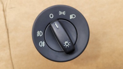 Skoda octavia ii 2 переключатель света противотуманные фары фото №1