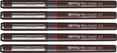 CIENKOPIS KREŚLARSKI ROTRING GRAPHIC 0,2MM x5