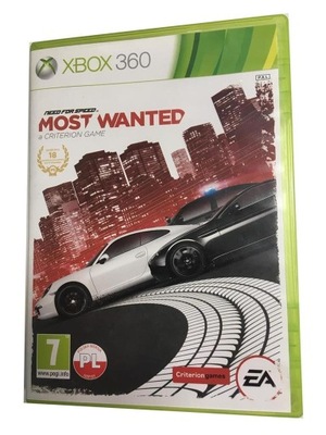 NFS Need for Speed Most Wanted X360 PL