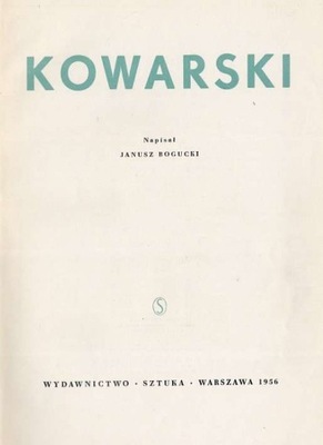 Bogucki J.: Kowarski 1956