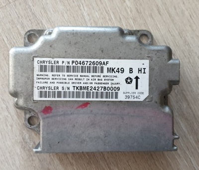 Модуль датчик подушка безпеки jeep compass p04672609af фото №1