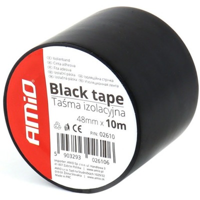 TAŚMA IZOLACYJNA IZOLACJA 48mm x 10m Amio TAPE