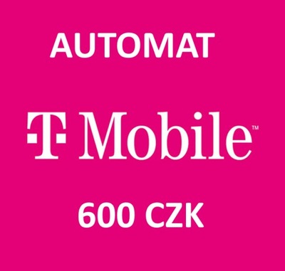 Doładowanie T-mobile Czechy 600 Kc