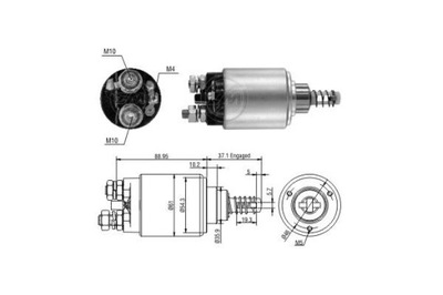 ERA ZM2639 CONMUTADOR ELEKTROMAGNETYCZNY, ARRANCADOR  