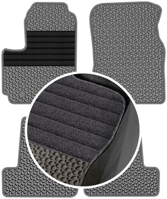 TOYOTA RAV4 II RESTYLING 3D 2003-2006 ALFOMBRILLAS GOMA PARA COCHE EVA ETERNITY  