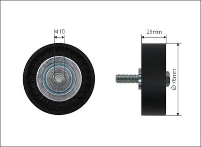 ROLLO PROPULSOR OPEL CORSA D 1.7 CDTI 2006-2011  