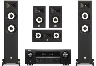 JBL STAGE A180 A130 A125 DENON AVC-S660H KINO 5.0