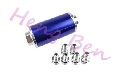 Ready Inline Aluminum Fuel Filter AN6 AN8 AN1 