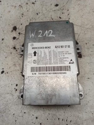 Mercedes w212 модуль датчик подушка безопасности a2129010700 фото №1