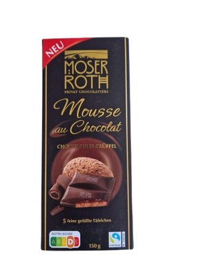 Czekolada Moser Roth Chocoladen-Truffel 150 g