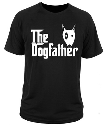 koszulka t-shirt Bulterier dogfather