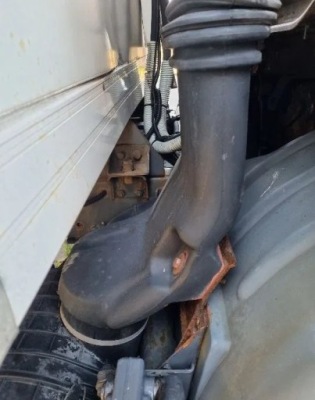 Впуск корпус соединитель фильтр воздуха daf 45 55lf фото №1