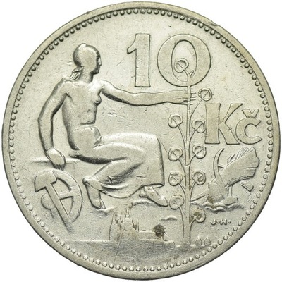 Czechosłowacja, 10 Koron 1932 m12