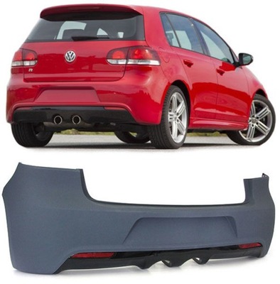Задній бампер r20 look do vw golf vi mk6 хетчбек фото №1