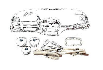 Bmw f20 шторка безпеки подушка безпеки ліва права фото №1