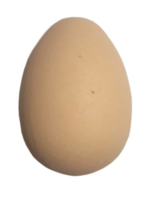 Jajka Wielkanocne naturalne 6 cm 6 szt. pisanki Wielkanoc jajeczka