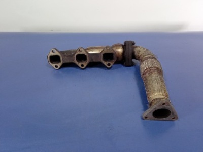 Audi a4 b6 2.5 tdi 163km коллектор выпускной правый фото №1