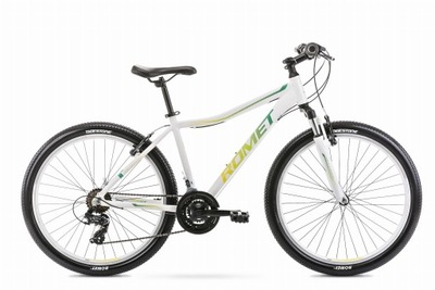 Rower Górski MTB ROMET Jolene 6.0 Biało-Zielony 19"