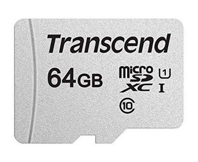 Transcend 64GB microSDXC (TS64GUSD300S)