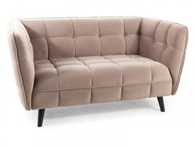 Sofa tapicerowana kanapa salon CASTELLO 2 welur