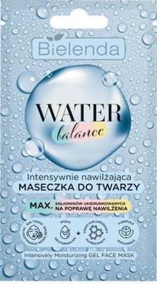 BIELENDA Water Balance nawilżająca maseczka 1szt